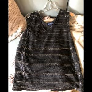 Ann Taylor Beaded Top
